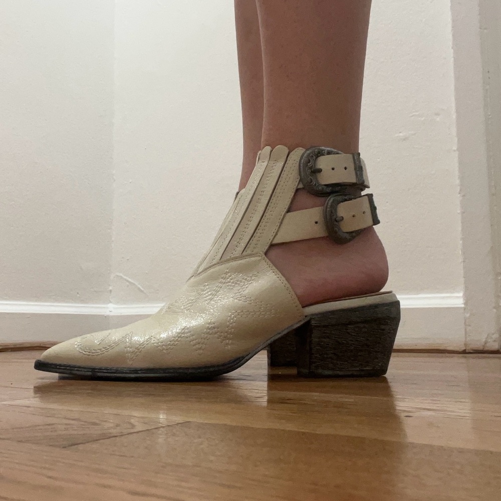 Free People Isabelle Western Mule